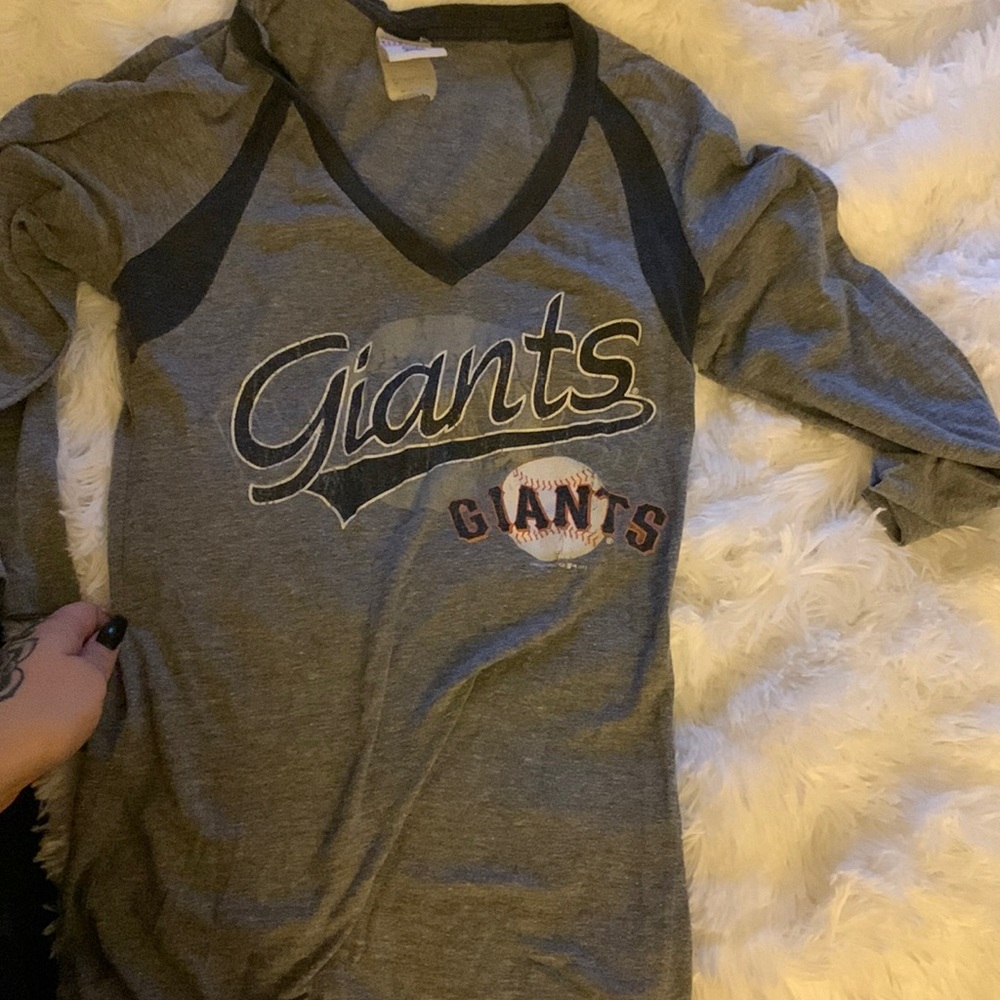 Well loved Giants 3/4 Sleeve
